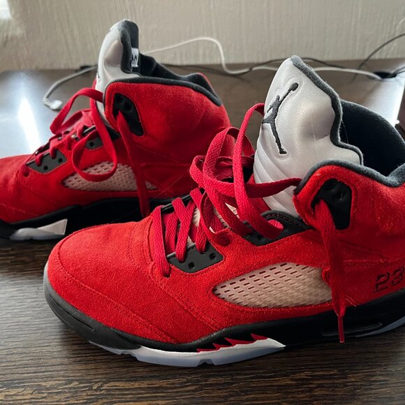 Nike Jordan 5 Retro Raging Bull (2021) M 9.5 - Picture 5 of 5